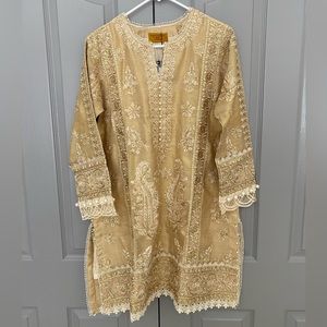 NWT SANA SAFINAZ semi-formal kurta Size Small